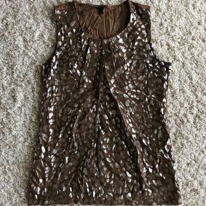 Ann Taylor Leopard Tank. Size medium.